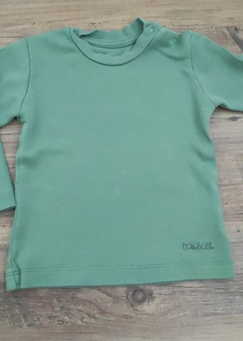 Uzun Kollu Yeşil Bebek Takımı - Görsel 3