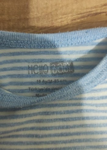 Kısa Kollu, Bohem Stil Erkek Bebek Body - Görsel 4