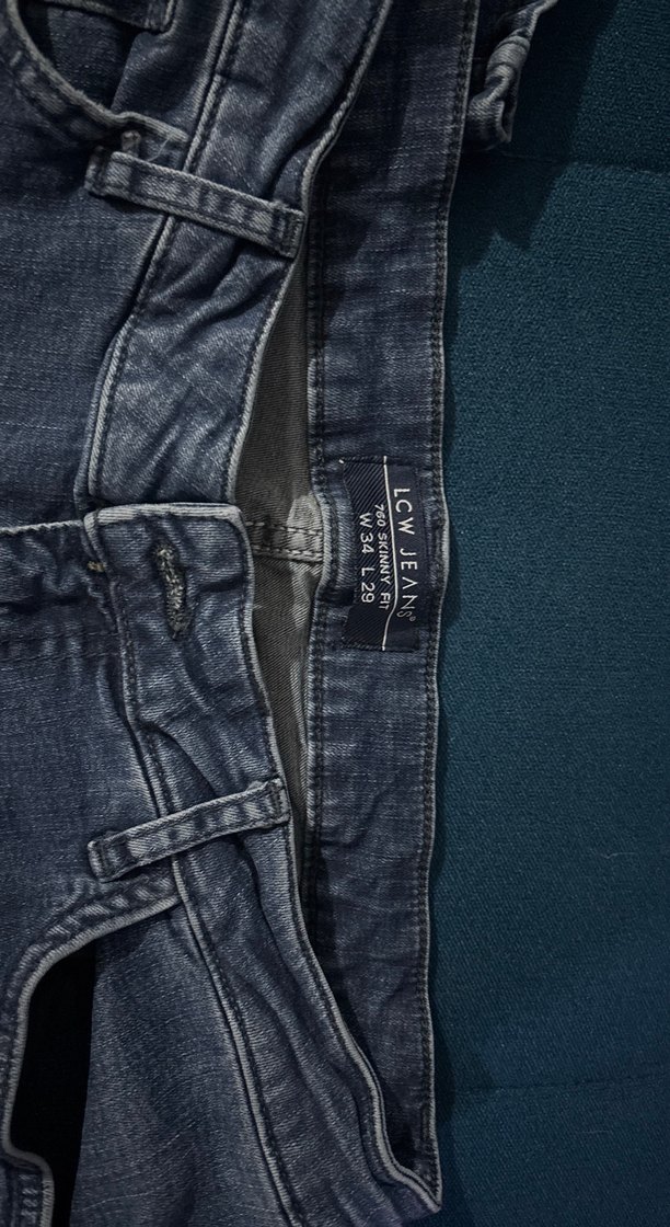 Erkek Lacivert Denim Regular Fit Jean - Görsel 2
