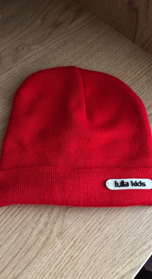 Kırmızı Örgü Bere - Görsel 2