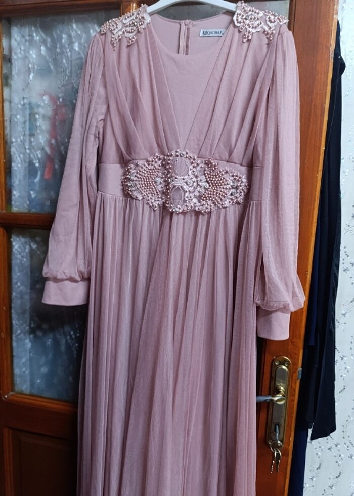 Pembe abiye  - Görsel 2