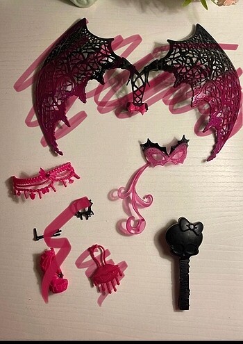 Monster High Draculaura aksesuar