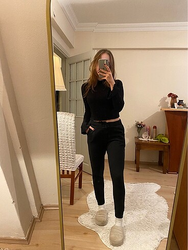 siyah eşofman