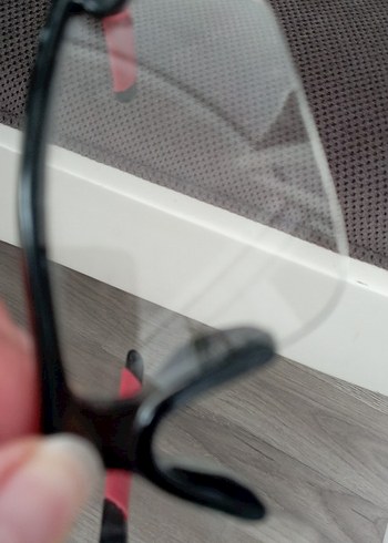 Kırmızı Siyah Erkek Biker çalışma Gözlüğü - Görsel 2