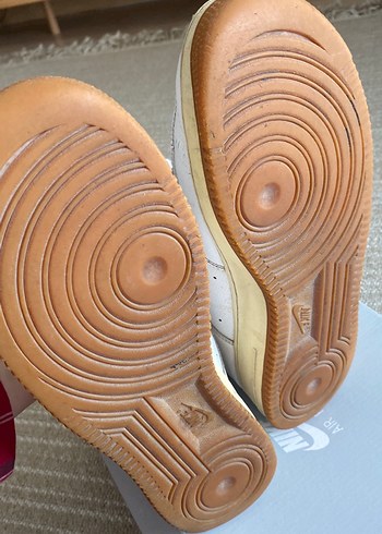 Beyaz Nike Air Force Erkek Spor Ayakkabı - Görsel 9