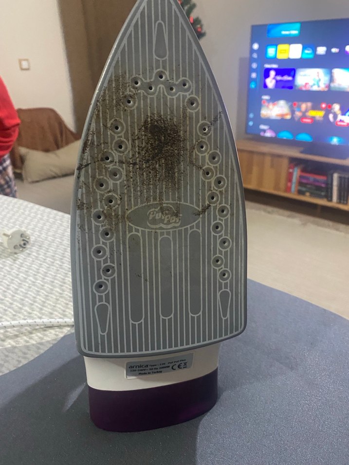 Beyaz Arnica Buharlı Ütü - Görsel 4