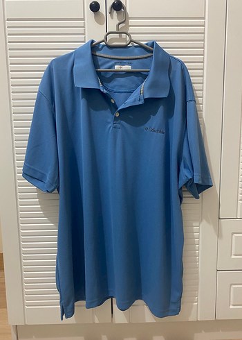 Columbia Erkek Mavi Polo Tişört - Görsel 3