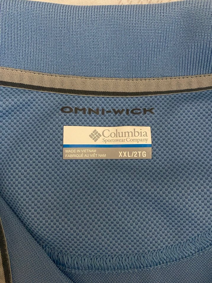Columbia Erkek Mavi Polo Tişört - Görsel 4