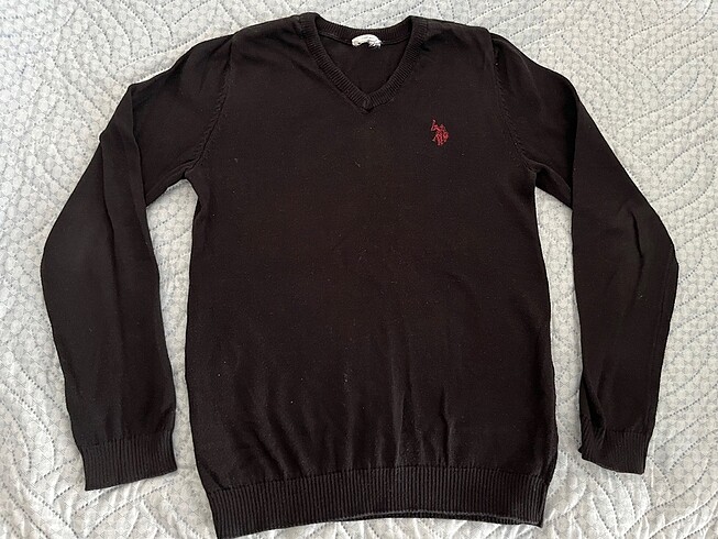 US POLO ASSN İnce kazak 9 yaş