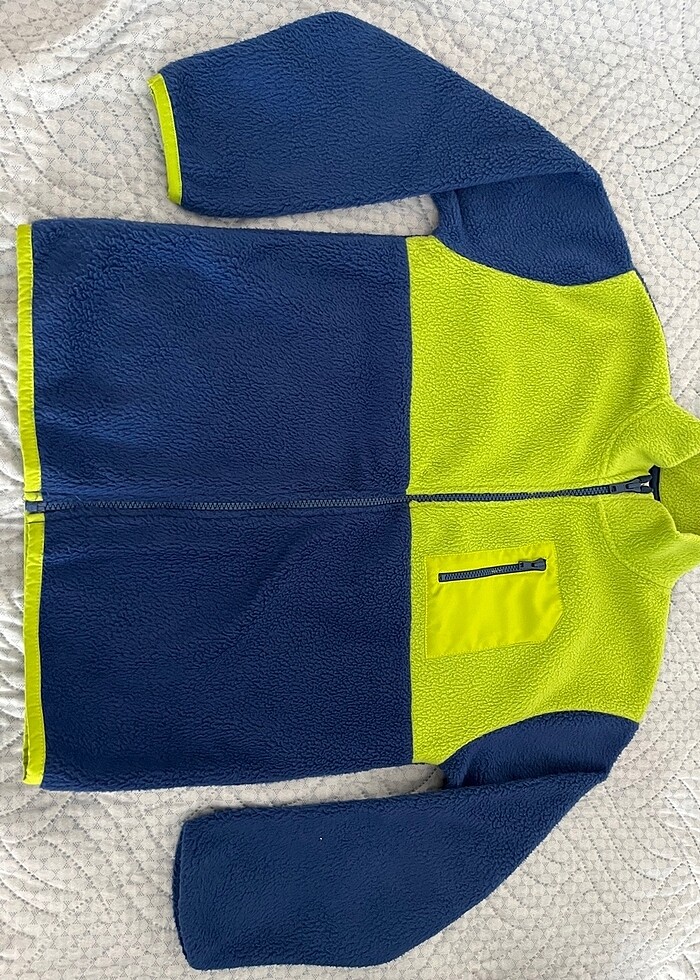 Fermuarlı polar 8-9 yaş - Görsel 3