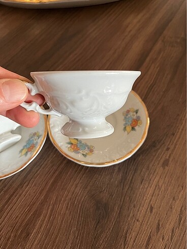 American Vintage 2 adet Polonya malı kahve fincanı