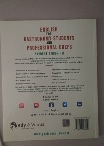 Gastronomi İçin İngilizce Kitap Seti - Görsel 6