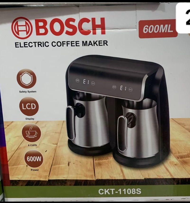 Bosch Çift Demlikli Elektrikli Kahve Makinesi - Görsel 2