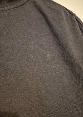 Gri Kısa Kollu Crop - Görsel 4