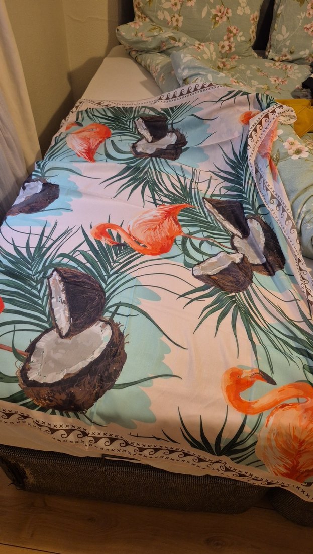 Uzun, Baskılı Bohem Pareo - Görsel 3