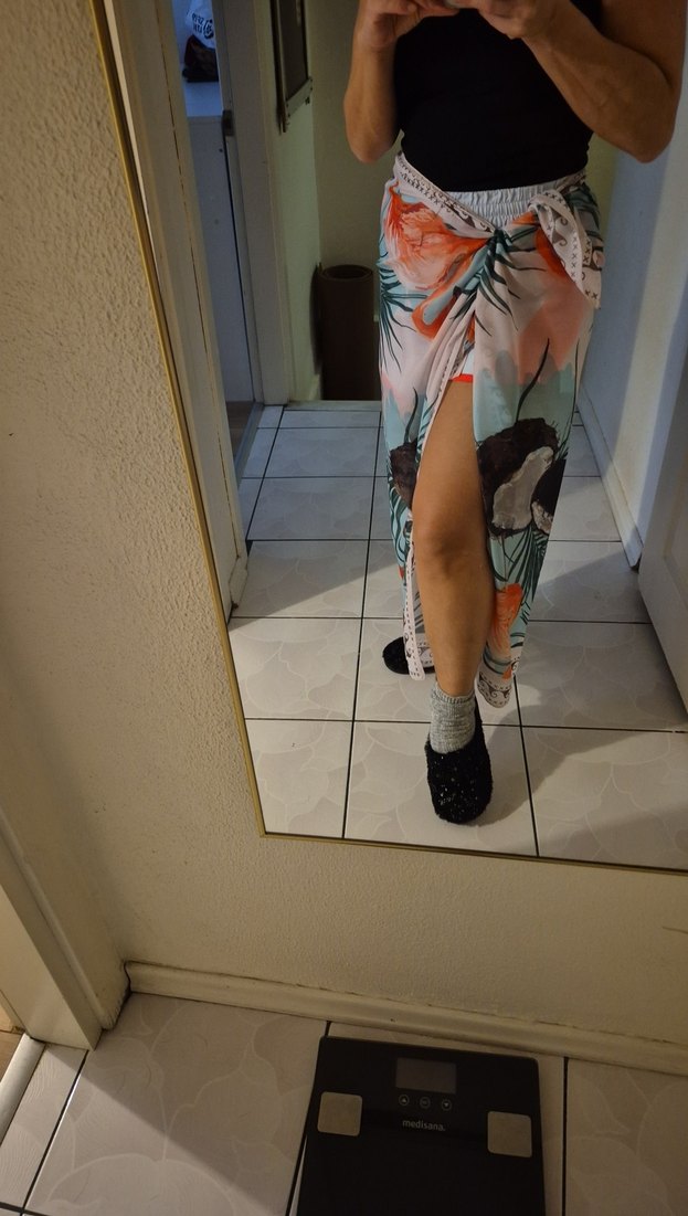 Uzun, Baskılı Bohem Pareo - Görsel 2