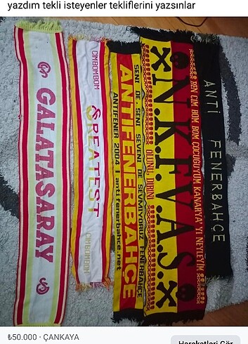 Galatasaray antika atkı