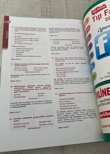 TUSDATA Mikrobiyoloji Soruları TERTEMİZ SIFIR - Görsel 4