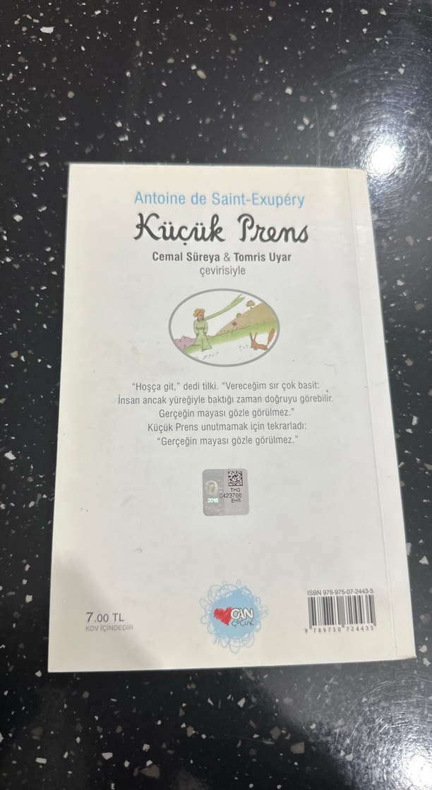 Küçük Prens - Antoine de Saint-Exupéry - Görsel 2