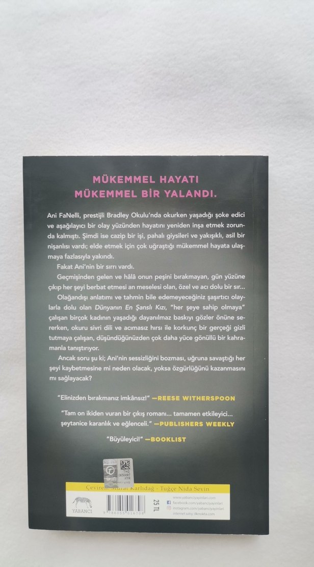 Dünyanın En Şanslı Kızı - Jessica Knoll - Görsel 3