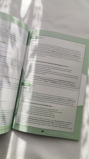  Beden Renk YDS Publishing Through The Passages 