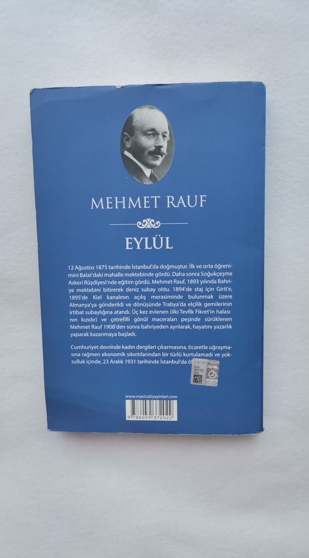 Eylül - Mehmet Rauf Romanı - Görsel 3