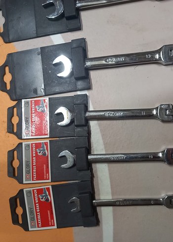 mafsallı cırcır anahtar seti - Görsel 3