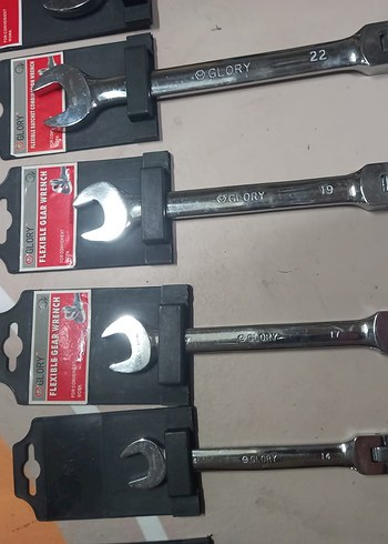 mafsallı cırcır anahtar seti - Görsel 4