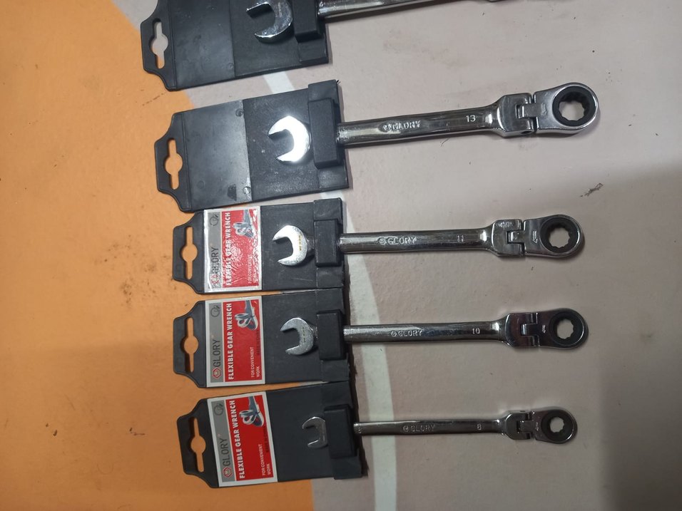 mafsallı cırcır anahtar seti - Görsel 3