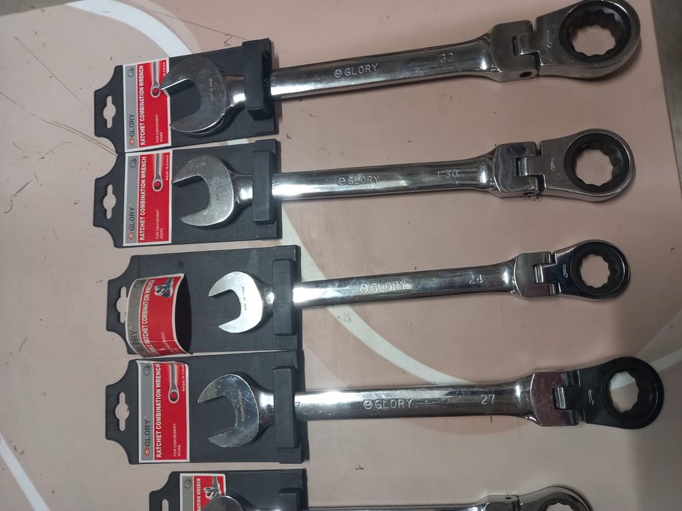 mafsallı cırcır anahtar seti - Görsel 5