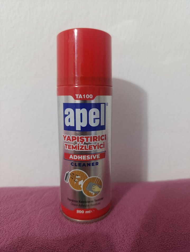 Apel Yapıştırıcı Temizleyici 200ml - Görsel 2