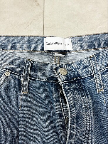 32 Beden Orijinal Calvin Klein Baggy Jean