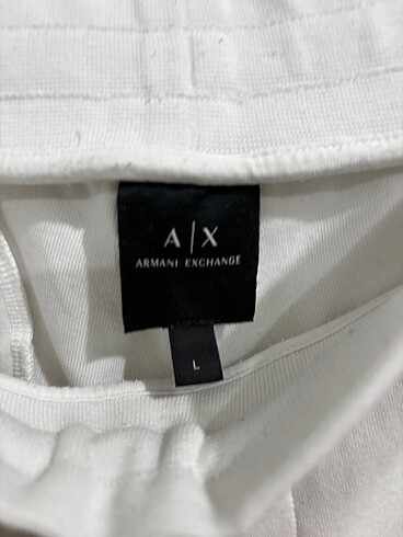 l Beden beyaz Renk Orijinal Armani Eşofman Altı