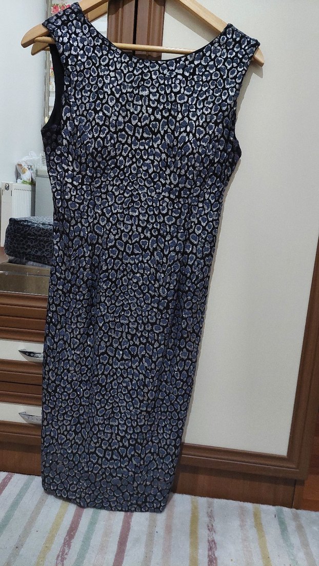 Düğmeli Siyah Kadın Ofis Takımı - Görsel 5