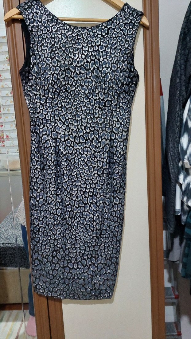 Düğmeli Siyah Kadın Ofis Takımı - Görsel 4