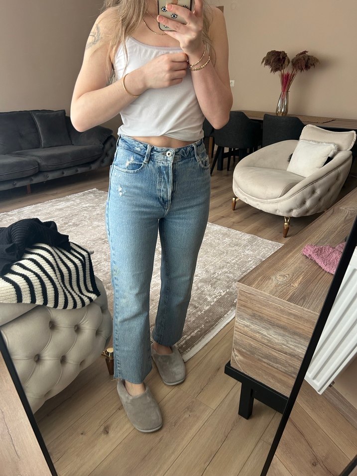 Açık renk jean - Görsel 5