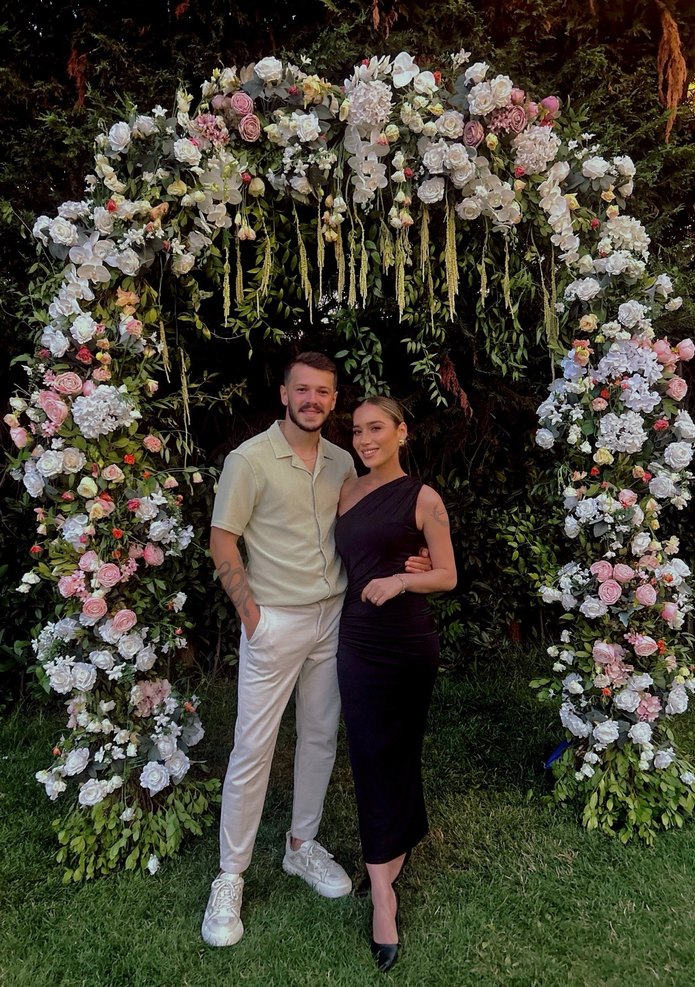 Siyah Drapeli Straplez Mini Elbise - Görsel 3