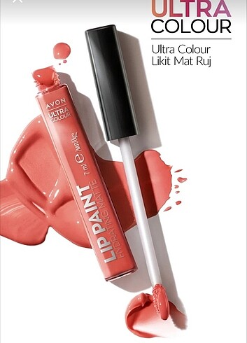 Avon Ultra Colour Likit Mat Ruj (peachy sunrise)