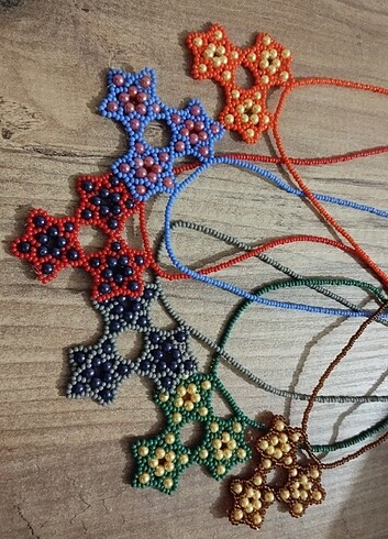 Beden çeşitli Renk Handmade kolye (adet fiyatıdır)