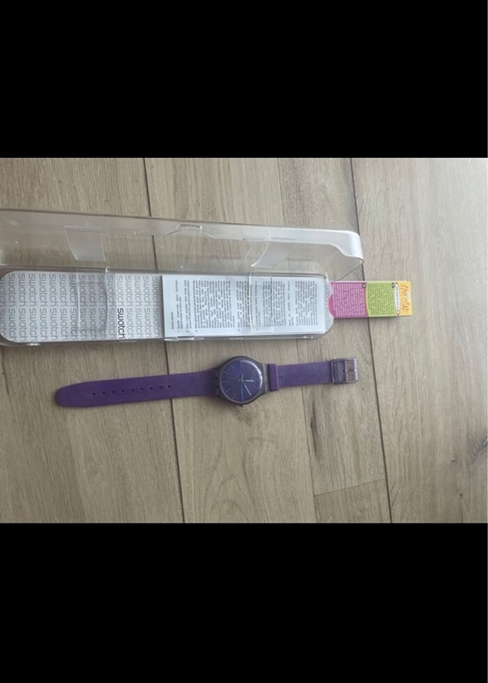 Swatch mor saat - Görsel 2