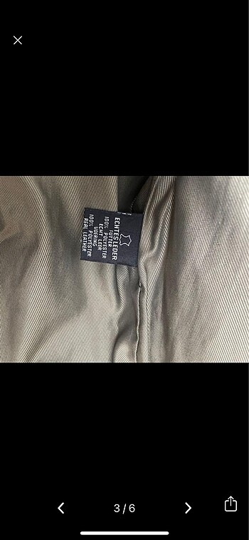 Hakiki deri ceket - Görsel 3