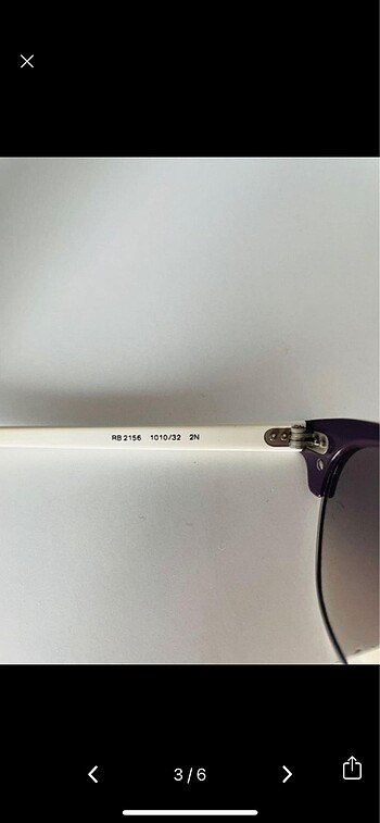 Rayban gunes gozlugu - Görsel 3