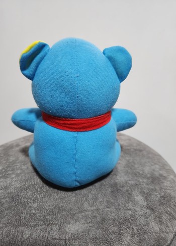 Renkli Mavi Peluş Ayıcık - Görsel 2