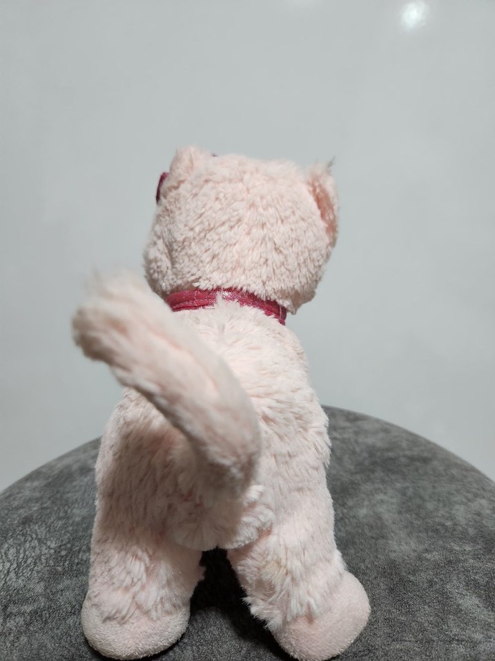 Pembe Peluş Oyuncak Köpek - Görsel 2