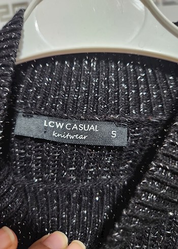 Gri Parlak Triko Boğazlı Kadın Kazak - Görsel 2