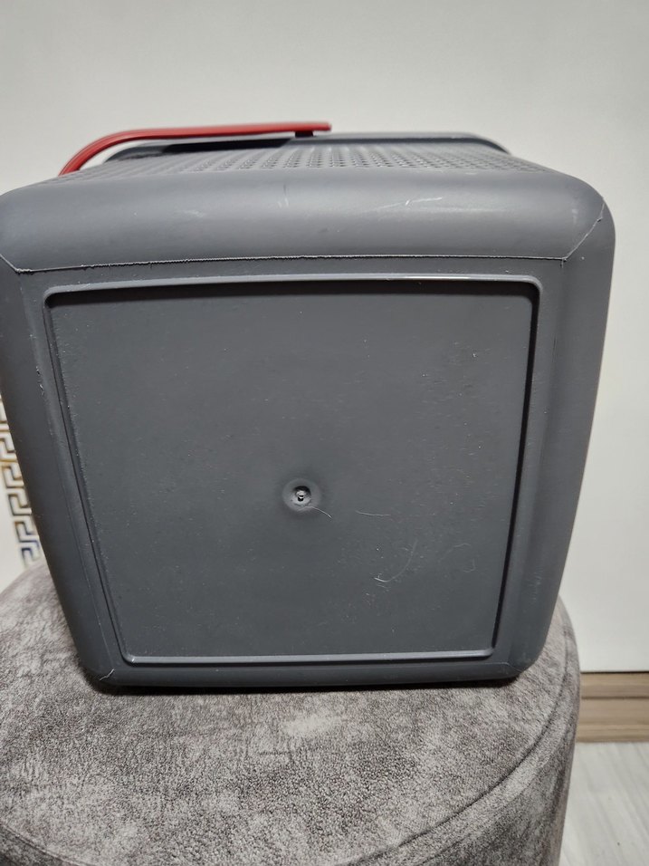 2 Li Kırmızı Saplı Gri Saklama Sepeti - Görsel 5