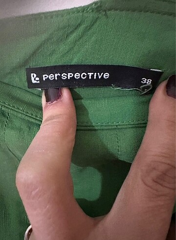 Perspective Perspective yeşil elbise