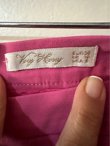 Herry Herry pembe etek