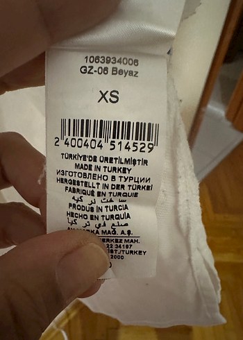 Network beyaz taşlı gömlek. - Görsel 4