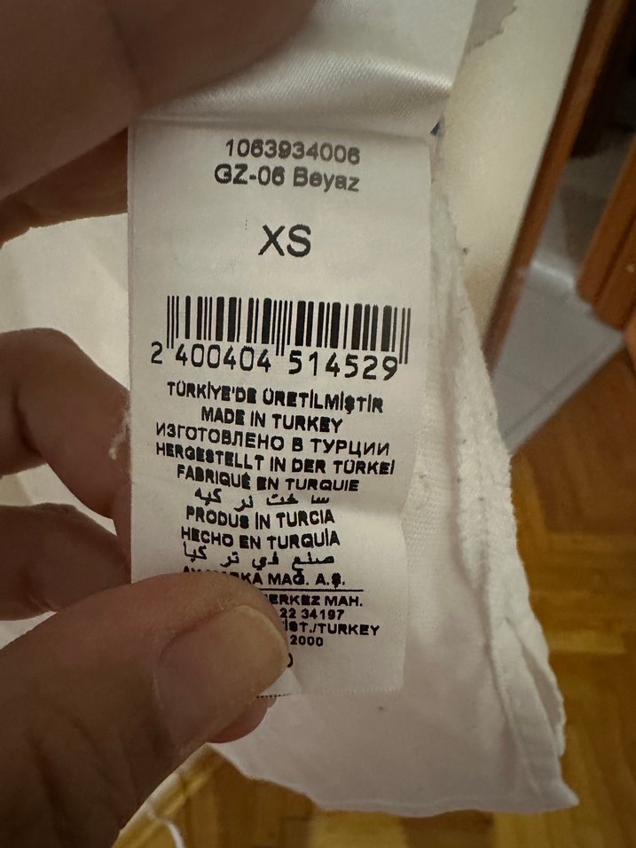 Network beyaz taşlı gömlek. - Görsel 4